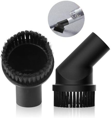 2ER-Pack staubpinsel, 35-mm-Staubsauger-Staubbürste, Staubsauger-aufsatz Staubbürste, Bürstenkopf Staubbürstenkopfzubehör, Staubsauger-Staubbürste, Staubsauger-Rundborstenbürste, Für alle Staubsauger