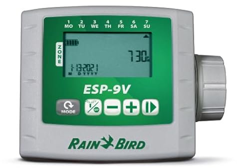 Rain Bird ESP-9V - Controlador de riego con 2 estaciones