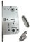 Serratura da Incasso Magnetica per Bagno/WC | Entrata 50 mm | Estremità Arrotondate | Sicurezza e Comfort