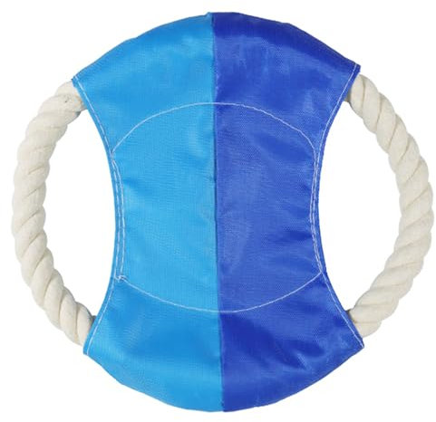 TUYOBG Dog Frisbee Toy – Durable, Non-Toxic, Floatable Flying Disc for Dogs – Flexible Fabric Frisbee for Small and Medium Dogs, Ideal for Outdoor Fun, Training, Exercise, and Interactive Fetch Games