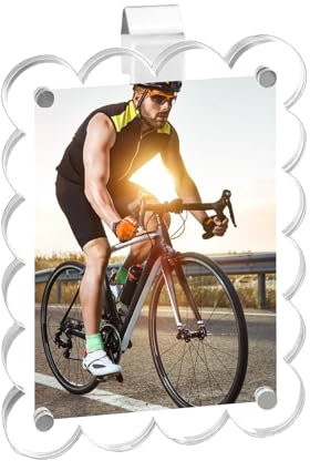 Fotohalter Auto – Bilderrahmen Auto aus Acryl magnetisch | Dekoration für Haus, Geschenke, Geburtstag, Familie, Freunde, Kinder