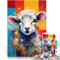 1000-Teile-Puzzle für Teenager Schwierig und herausfordernd Das Opferlamm denn eignet ganze Familie38x26cm