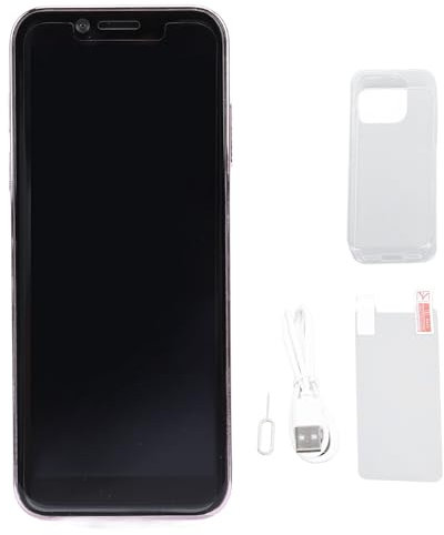 lvifloae S24 Pro Small 3G Smartphone Ultra Mince 4 Pouces écran LCD 2 Go RAM 16 Go Rom Dual Sim Double Saut-réserve 3MP Avant 10MP APPAMIER ARRIÈRE 2380MAH Batterie Android 8 1 OS (Violet)