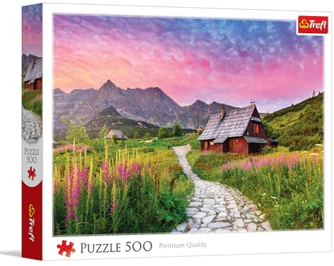 Trefl - Puzzle 500 Teile, Gąsienicowa-Hütte, Tatra,Polska