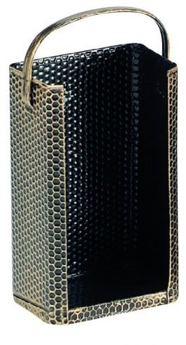 FIREFIX 2085 - Soporte para briquetas (acero, 200 x 140 x 420 mm)
