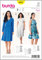 Burda Style Schnittmuster #6821 Damen kurzes Sommer Kleid Gr. 34-46