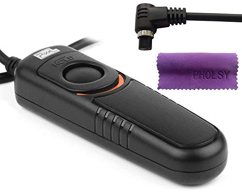 Pixel RC201-N3 Caméra Déclencheur à Distance télécommande Filaire 120cm Compatible avec Canon EOS R3 R5 10D 6DII 1DX-II 1DX-III 1DS-III 1D-C 1D-IV 1D-III 1D-II N 5D-II 5D-III 5D-IV 5D 5DS 6D 7DII 50D