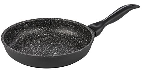 Barazzoni Granitica Plus Padella a 5 Strati, Alluminio, Nero, 24 cm
