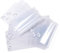 HERMA 14285 Buchumschläge 28,5 x 54 cm Basic, 10 Stück, Buchhüllen mit Beschriftungsetikett & Kantenschutz aus abwischbarer Polypropylen-Folie, Buchschoner Set für Schulbücher, transparent