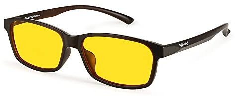 PRiSMA - 90% Blaulichtfilter-Brille FREiBURG EASY90 - Damen und Herren - für PC TV Gaming eSport - gute Farbwiedergabe - Augenanstrengung reduzieren