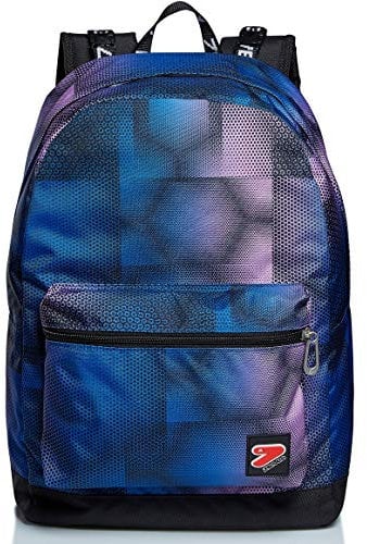 Seven The double CYBERSPACE, Zaino Reversibile Unisex - Bambini, Viola, Taglia Unica