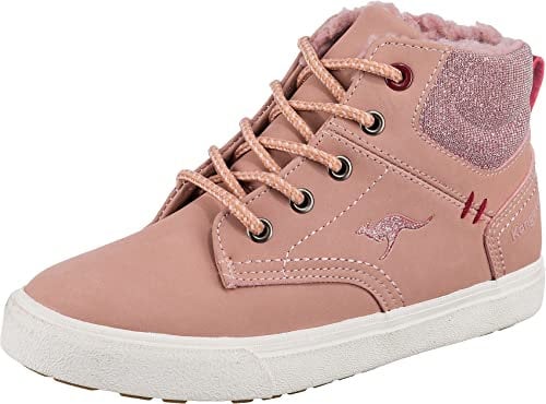 KangaROOS Damen Kavu X Sneaker, Rosa Rot, 35 EU
