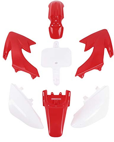 Aramox Verkleidungskit, Kunststoff Verkleidung Kotflügel Set Motorradzubehör Motorrad Bodykit Passend für CRF XR 50 CRF50 PIT BIKE