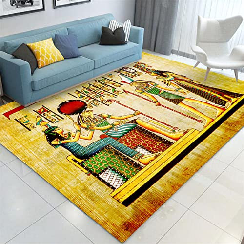 Kunsen tepich Bedruckter einfacher Kinderteppich Mädchen Schlafzimmer Junge Muster anpassbarer Bereich esszimmerteppiche gelb 5ft 11''X8ft 2'' spielteppich Mädchenteppich180X250CM