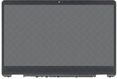 FTDLCD® Pantalla táctil LCD de 14 pulgadas, FHD, LED, digitalizador, repuesto para HP Chromebook x360 14B-CB con marco