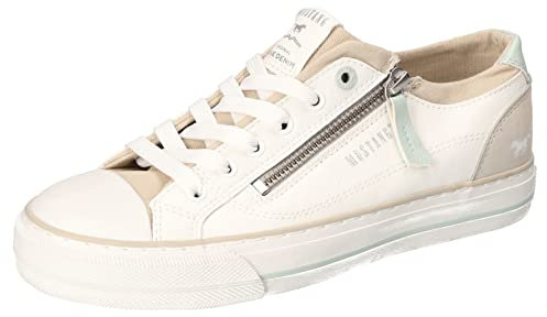 MUSTANG Baskets Mode Femme 1272-310, Pointure:41 EU, La Couleur:Beige