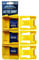 RebelToolCo Battery Holder Wall Mount (6 Pack) Battery Holder Mounts. Compatible with 20V & 60V DeWalt Cordless Batteries. Tool Holder Storage Organizer for Battery, Accessories, & Tool Organization.