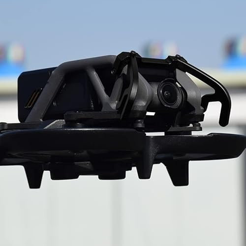 Avata - Paraurti cardanico per drone, in lega di alluminio, protezione anti-collisione, accessorio per drone DJI Avata (nero)
