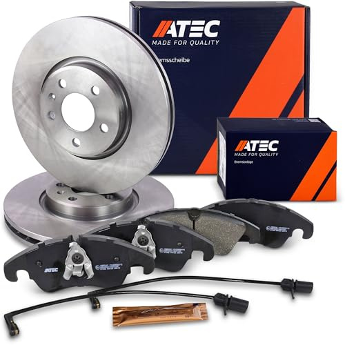 ATEC Germany Bremsenset Vorderachse inkl. Bremsscheiben Ø 320 mm Belüftet +