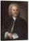 Posterlounge Johann Sebastian Bach Leinwandbild von Elias Gottlob Haussmann 30 x 40 cm Wandbilder Wanddeko