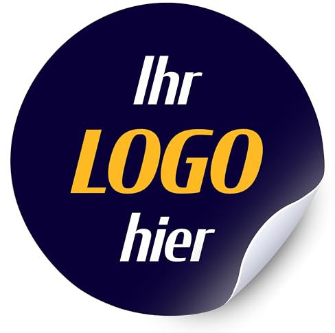 Autocollants personnalisés - Stickers personnalisables pour logos et images - Résistants à l'eau et au lave-vaisselle. Parfaits pour les entreprises, mariages ou cadeaux