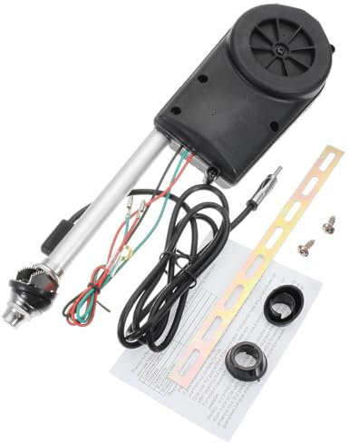 Kacepar Antenne de Voiture Radio électrique de Voiture, kit d'accessoires d'antenne électrique 12 V DC pour Caravane Camping-Car Camping-Car Camion Voiture, etc.