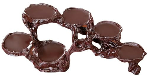 piuytrew Braun, Runder Dekosäule Holz Podest Holz Displays,Vintage Display Riser Regal Für Regale & Arbeitsplatten - Sockel, Für Skulpturen, Modell, Schmuck