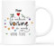 CADEAU PLUS Mug Pour La Meilleure Voisine Du Monde - Cadeau Anniversaire, Départ, Tasse Super Voisine
