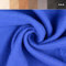 Wollfleece Meterware uni & meliert - Wollstoff Mantelstoff - Wollpullover nähen, weiche Wolle Stoff - 100% Schurwolle/Wolle *Ab 50cm, Farbe: 005 Blau