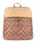 DeCarbonize Damen Rucksack aus Kork Veganleder Nachhaltig Damen Handtasche (Mosaic)