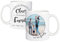 ORWO Fototasse | 325 ml Keramik-Tasse mit Foto personalisiert | individuell selbst gestalten | Bedruckung: handmade in Germany | weiß, spülmaschinenfest (Chaos Familie, Vollformat)