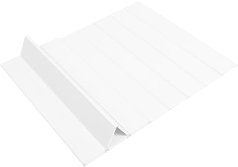Cubierta de bañera de PVC plegable, 160 x 70 x 0,65 cm, resistente al agua, a prueba de polvo, bandeja de 5 kg, adecuada para cubrir una bañera o como bandeja de bañera (blanco)