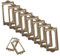 DIKACA 2 Sets Drawer Decorative Frame Basket Labels Shelf Labels Cabinet Mug Place Label Applicator Circle Clear Pantry Organizer Labels for Storage Boxes Decorative Labels Post Cup Iron