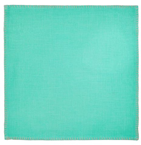 BUTLERS Stoffserviette 42 x 42 cm Baumwolle - FINCA - Serviette im mediterranen Look | Accessoire für den gedeckten Tisch & Esszimmer | Saugstarke Naturfaser