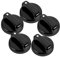 DIYEAH 2 Series Perillas Estufas De Gas Reemplazo Cocina Accesorios Esenciales 5 Piezas X 2