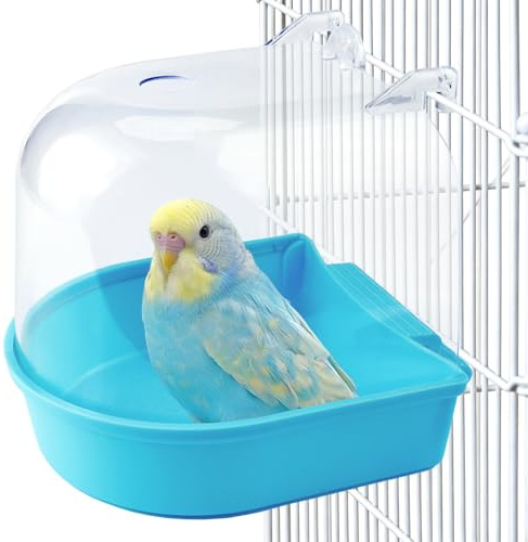 HO-SFSM Vogelbadewanne Für Käfige Hängende Badebox
