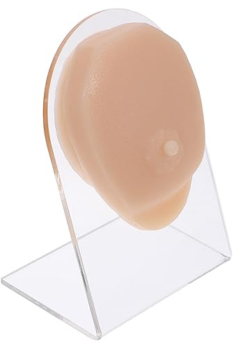 Mikinona Silikon Übungsmodell Brustwarzenpiercing Modell Klein Weich für Männer Piercing Praxis Schmuck Präsentation
