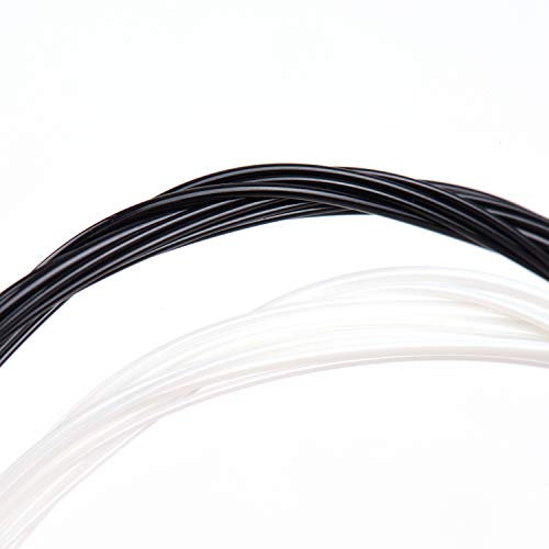 Mtlavishness Quattro pezzi per set di corde per ukulele in nylon materiale chiaro suoni luminosi adatti per ukulele tenore da 53 cm soprano da 23 pollici concerto 66 pollici con una confezione di 2