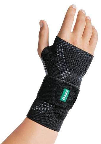 Juzo JuzoFlex Manu Xtra Handgelenkbandage, für Verstauchung, Arthritis, Sehnenscheidenentzündung & Alltag, anatomisch geformt, Komfortzone & Stabilisierungsstab, für links & rechts erhältlich