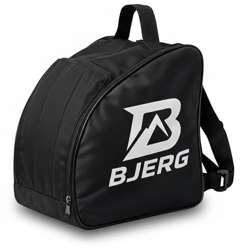 Vov.Vov Bjerg Skischuhtasche Skitasche für Skischuhe und Helm Ski Boot Bag wasserfest - robuste Zipper - Skitasche Skischuhtasche Set - Schlittschuhtasche