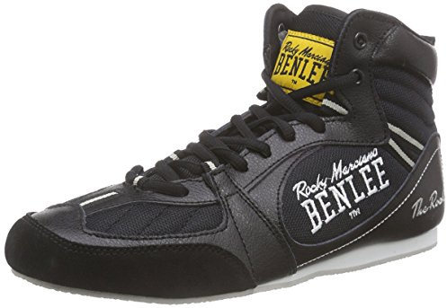 BENLEE Unisex-Adult The Rock Boxing Boots, Black/Concrete Grey, 41