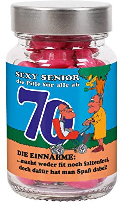 Lustapotheke® SEXY SENIOR PILLE 70 (Traubenzuckerlinsen)