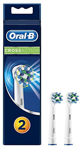 Oral-B Vitality CrossAction – Ersatzbürsten für Elektrische Zahnbürste - (Packung mit 2 Nachfüllungen)