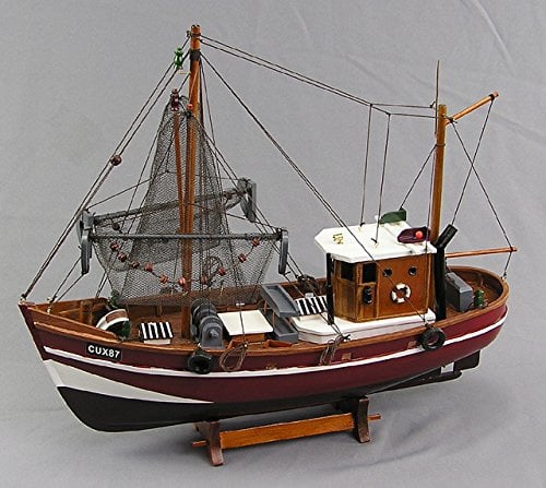 Kutter Fischkutter Modell Standmodell Maritim Deko Dekoration Fischerboot Kutter Fischer Sylt