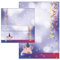 Glücksschweinchen - Party + Silvester Set 45-teilig 25 Blatt Briefpapier + 20 Stück Briefumschläge DIN lang ohne Fenster 5585+6585