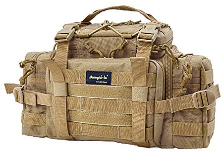 SHANGRI-LA Tactical Range Bag Outdoor Sling Rucksack Wandern Bauchtasche