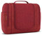 Travelaner Vanity et Trousse à Maquillage, 7L [Design 2025] | Trousse de Toilette de Voyage, Sac de Toilette Comfort pour Homme, Femme et Enfants, Pratique au Quotidien (Rouge)