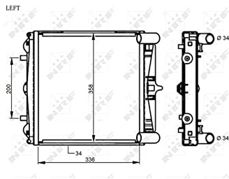 NRF 59130 Kühlmittel des Motor