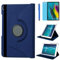 Hülle für Samsung Galaxy Tab S5e 10.5'' 2019 (SM-T720 T725 T727), 360 Grad drehbarer Ständer Smart Schutzhülle,Mit Stylus Pen,Bildschirm Film (Deep Blue)