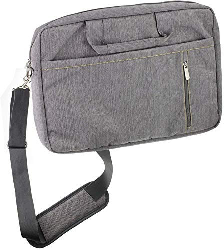 Navitech Grey Premium Messenger/Carry Bag Compatible with The ASUS TUF Gaming FX605DY